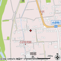 茨城県常陸太田市小沢町2271周辺の地図