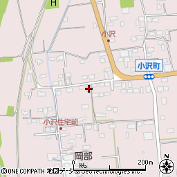 茨城県常陸太田市小沢町2279周辺の地図