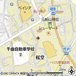 長野県千曲市桜堂266周辺の地図