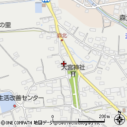 長野県千曲市森1096周辺の地図