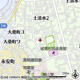 石川県金沢市土清水2丁目339周辺の地図