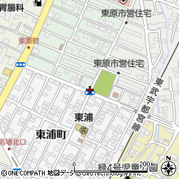 関邸_東原町アキッパ駐車場周辺の地図