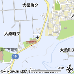石川県金沢市大桑町ヤ周辺の地図
