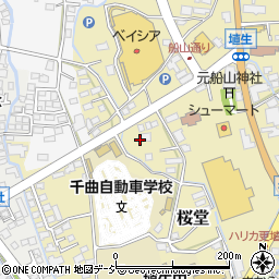 長野県千曲市桜堂299周辺の地図
