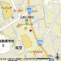 長野県千曲市桜堂245周辺の地図
