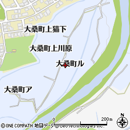 石川県金沢市大桑町ル周辺の地図