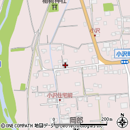 茨城県常陸太田市小沢町1209周辺の地図