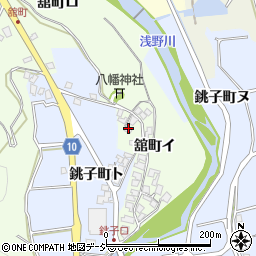 石川県金沢市舘町イ252周辺の地図