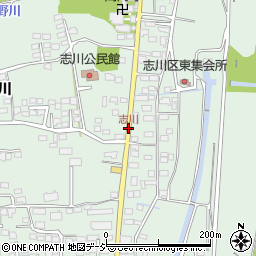 志川周辺の地図