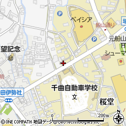 長野県千曲市桜堂167周辺の地図