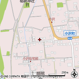 茨城県常陸太田市小沢町1215周辺の地図