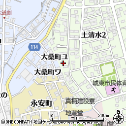 石川県金沢市土清水2丁目161周辺の地図