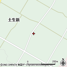 富山県南砺市土生新791周辺の地図