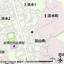 石川県金沢市土清水1丁目105周辺の地図