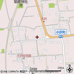 茨城県常陸太田市小沢町1217周辺の地図