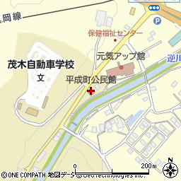 平成町公民館周辺の地図