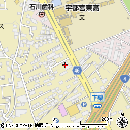 株式会社ジアス　宇都宮店周辺の地図
