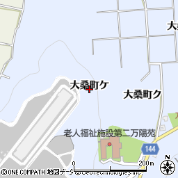 石川県金沢市大桑町ケ周辺の地図