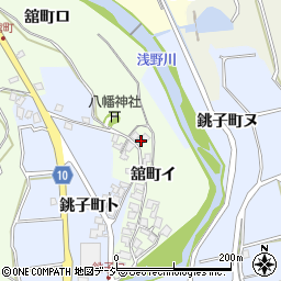 石川県金沢市舘町イ249周辺の地図