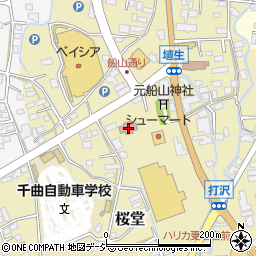 長野県千曲市桜堂268周辺の地図