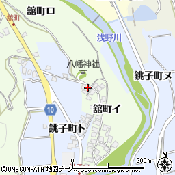 石川県金沢市舘町イ276周辺の地図