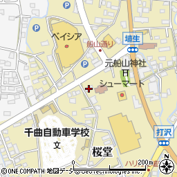 二葉堂千曲店周辺の地図