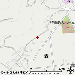 長野県千曲市森858-1周辺の地図