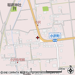 茨城県常陸太田市小沢町1219周辺の地図