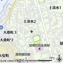 石川県金沢市土清水2丁目267周辺の地図
