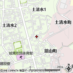 石川県金沢市土清水1丁目110周辺の地図