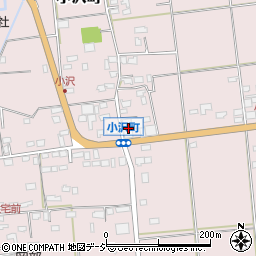 茨城県常陸太田市小沢町1341周辺の地図