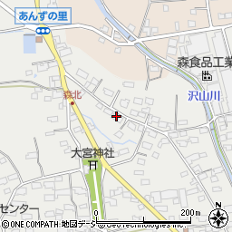 長野県千曲市森1116周辺の地図