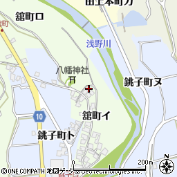 石川県金沢市舘町イ245周辺の地図