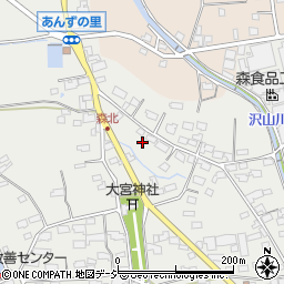長野県千曲市森1117周辺の地図