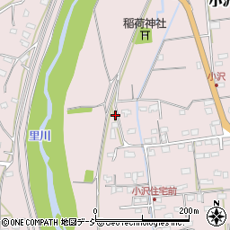 茨城県常陸太田市小沢町1196周辺の地図