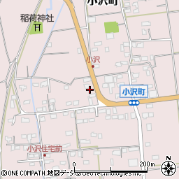 茨城県常陸太田市小沢町1220周辺の地図