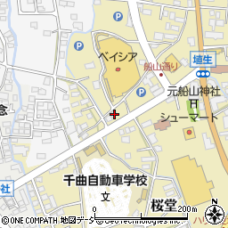 長野県千曲市桜堂302周辺の地図