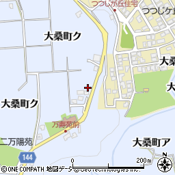 石川県金沢市大桑町（上猫下）周辺の地図