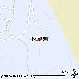 石川県金沢市小豆沢町周辺の地図