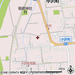 茨城県常陸太田市小沢町1213周辺の地図