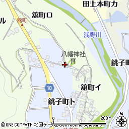 石川県金沢市舘町イ281周辺の地図