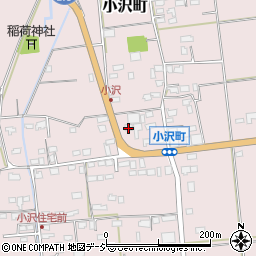 茨城県常陸太田市小沢町1336周辺の地図