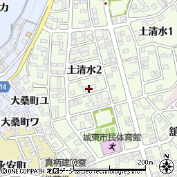 石川県金沢市土清水2丁目259周辺の地図
