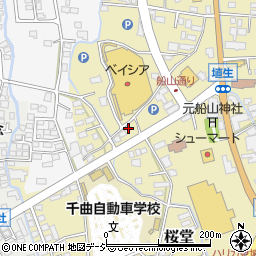 長野県千曲市桜堂304周辺の地図