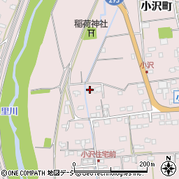 茨城県常陸太田市小沢町1204周辺の地図