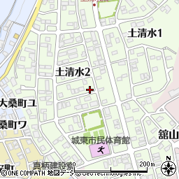 石川県金沢市土清水2丁目255周辺の地図