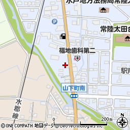茨城交通株式会社　太田営業所周辺の地図
