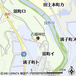 石川県金沢市舘町イ285周辺の地図