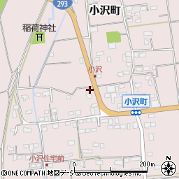 茨城県常陸太田市小沢町1221周辺の地図