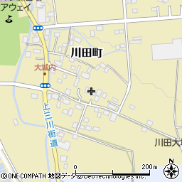 栃木県宇都宮市川田町104周辺の地図